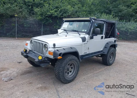 2004 Jeep Wrangler Sport from USA, damaged, VIN 1J4FA49S44P768204